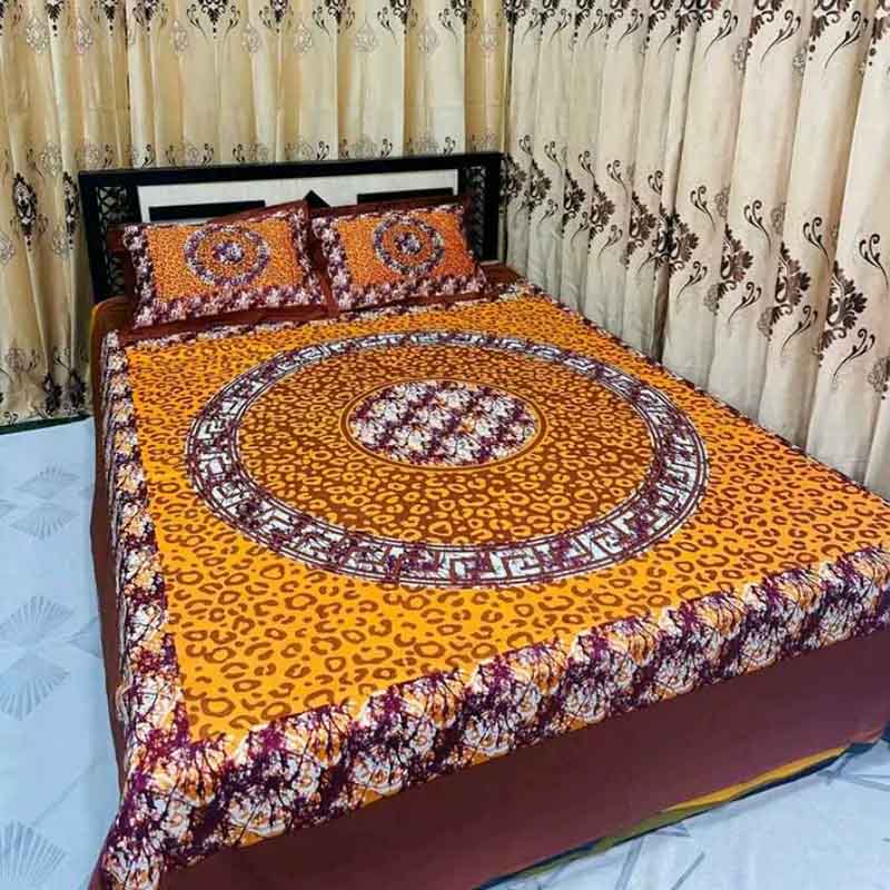 Premium Quality Panel Cotton Bed Sheets PP-009