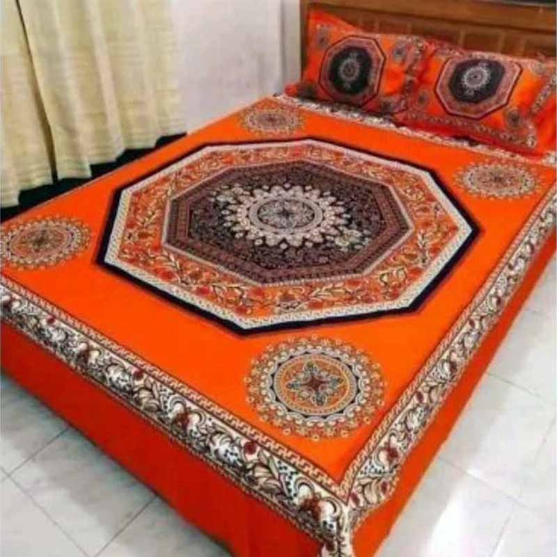 Premium Quality Panel Cotton Bed Sheets PP-023