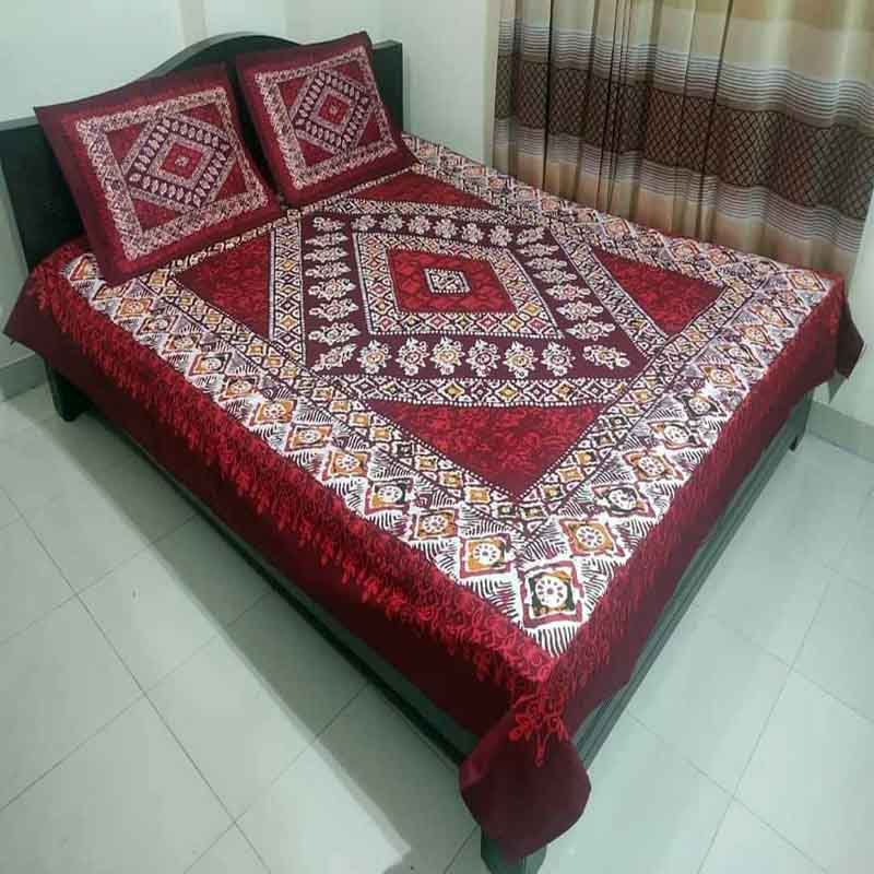 Premium Quality Panel Cotton Bed Sheets PP-030
