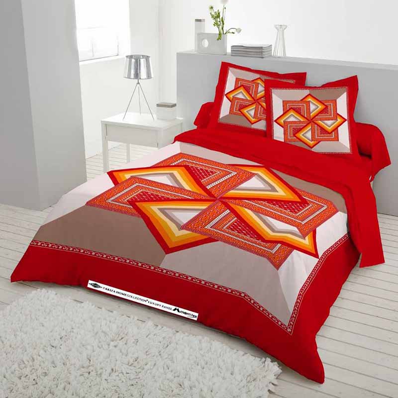 Premium Quality Panel Cotton Bed Sheets PP-003