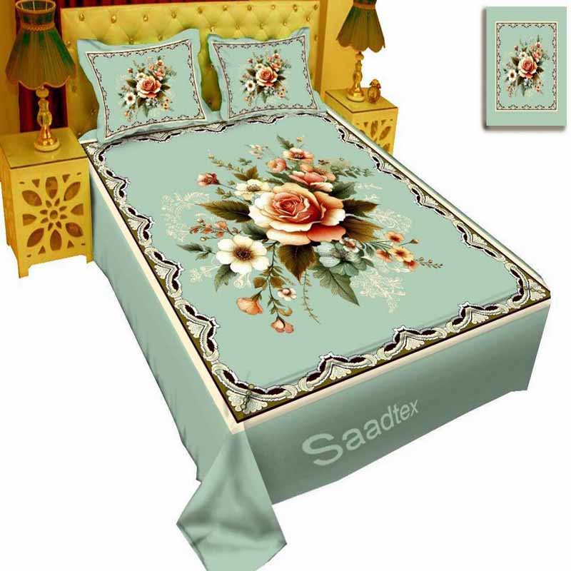 Premium Quality Panel Cotton Bed Sheets PP-040