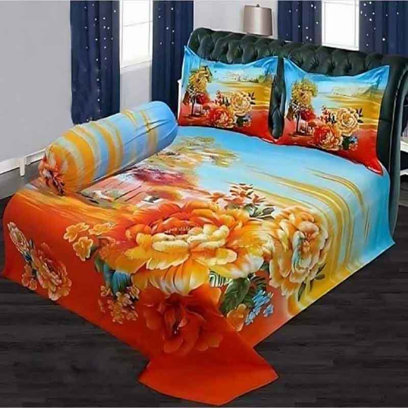 Premium Quality Panel Cotton Bed Sheets PP-065