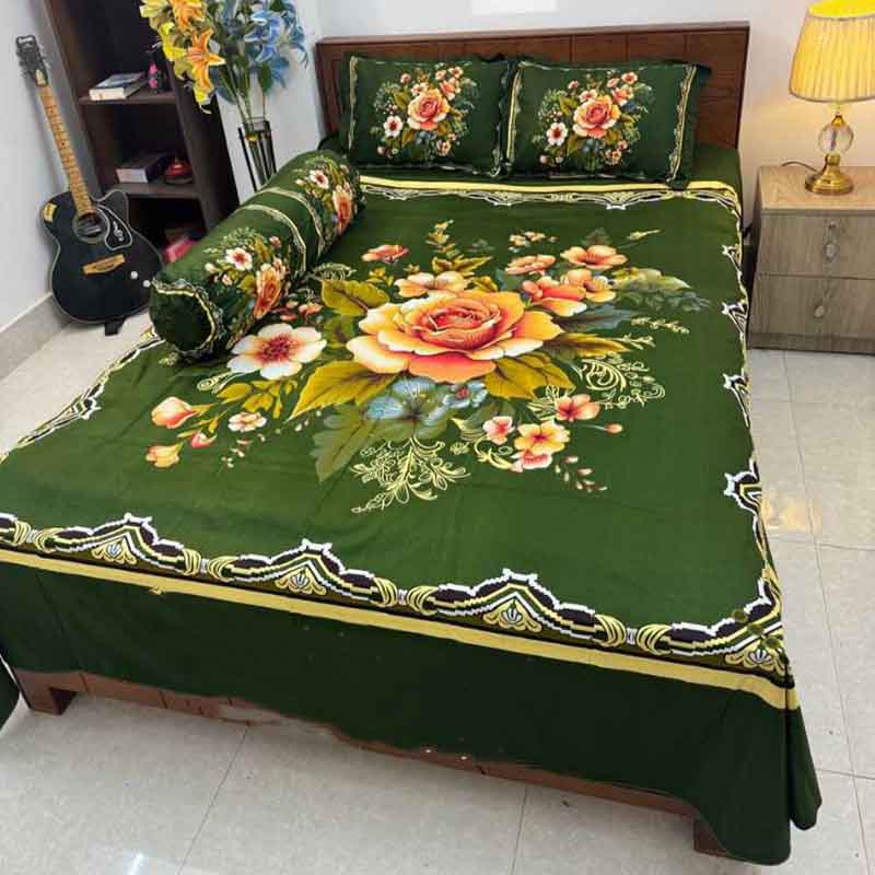 Premium Quality Panel Cotton Bed Sheets PP-083