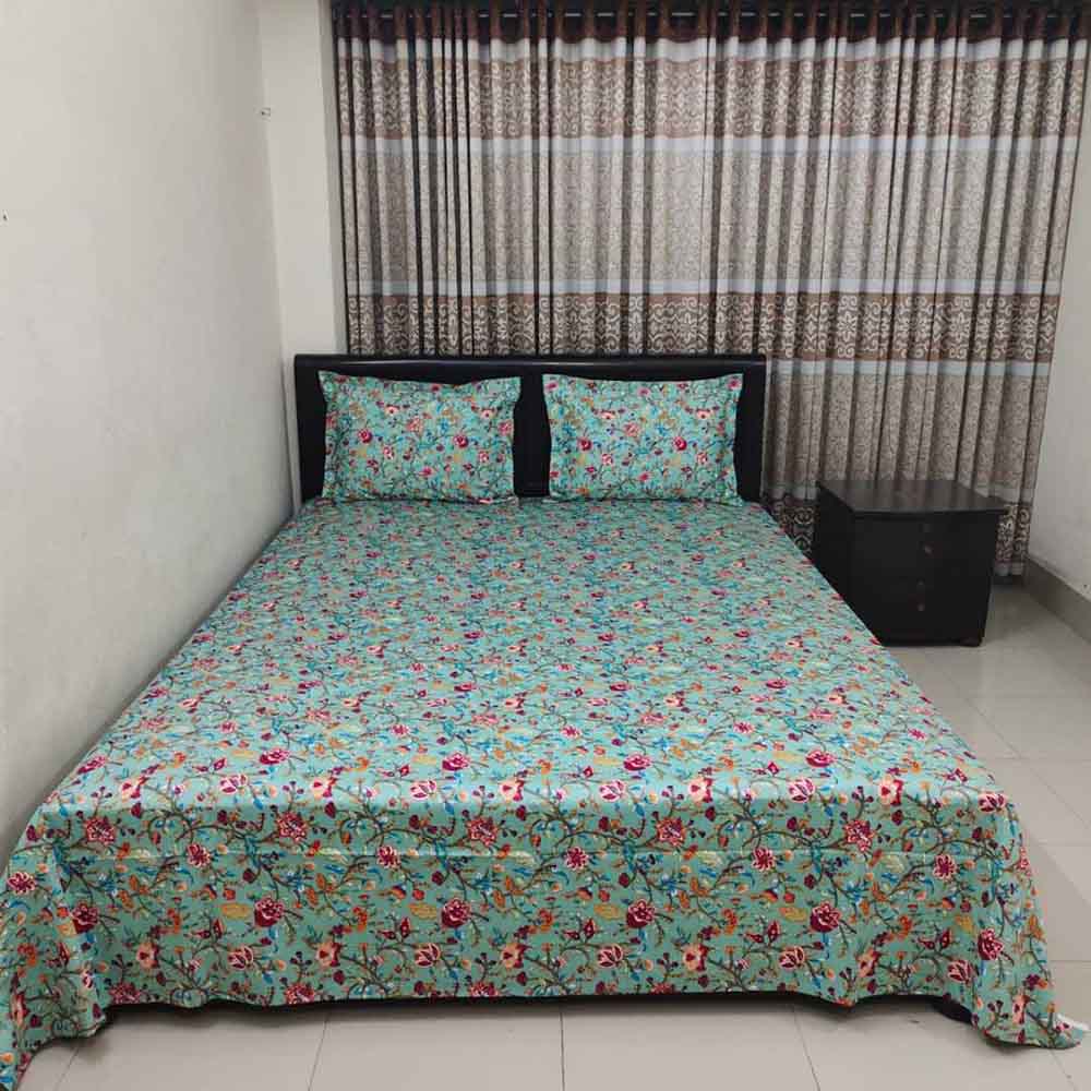 Premium Quality Twill Bed Sheet Set King Size PT-006