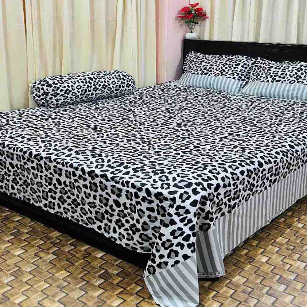 Premium Quality Twill Bed Sheet Set King Size PT-038