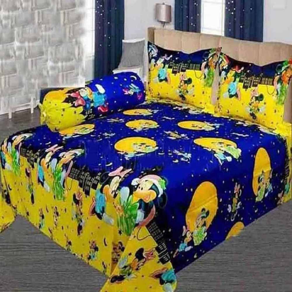 Premium Quality Twill Bed Sheet Set King Size PT-040