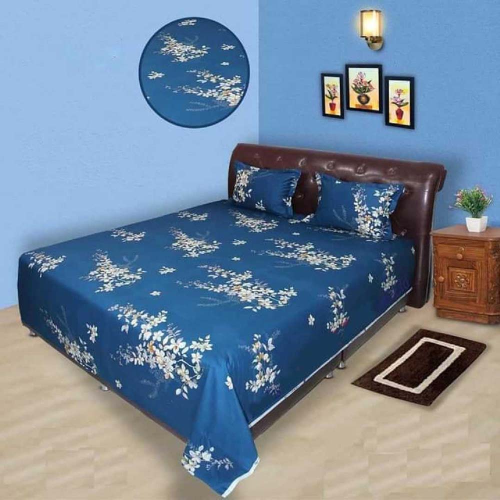 Premium Quality Twill Bed Sheet Set King Size PT-047