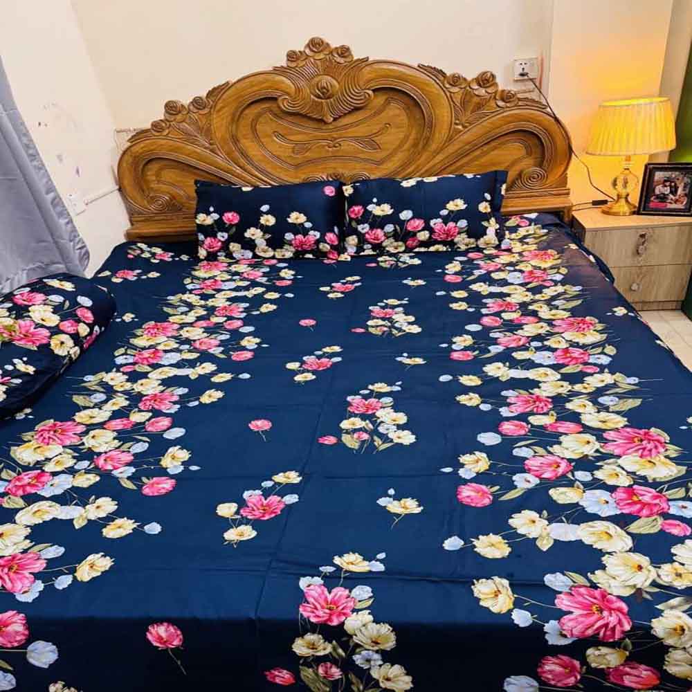 Premium Quality Twill Bed Sheet Set King Size PT-013