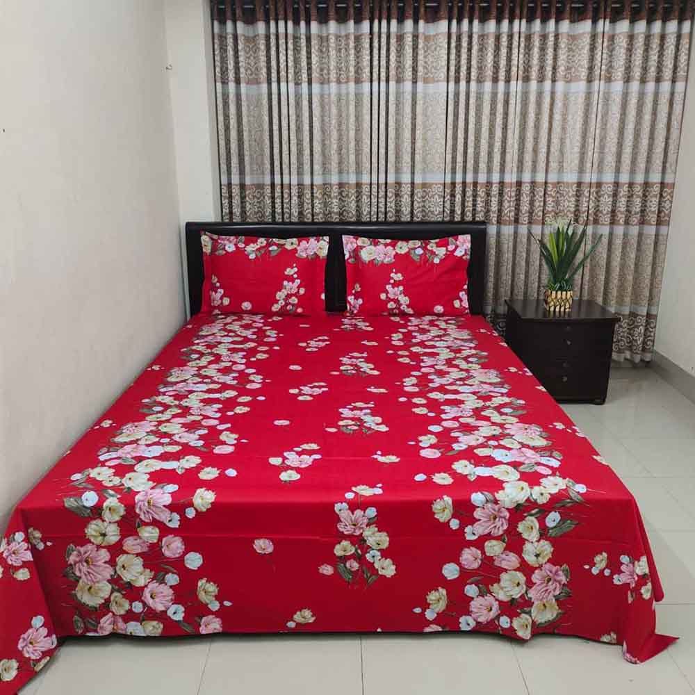 Premium Quality Twill Bed Sheet Set King Size PT-023