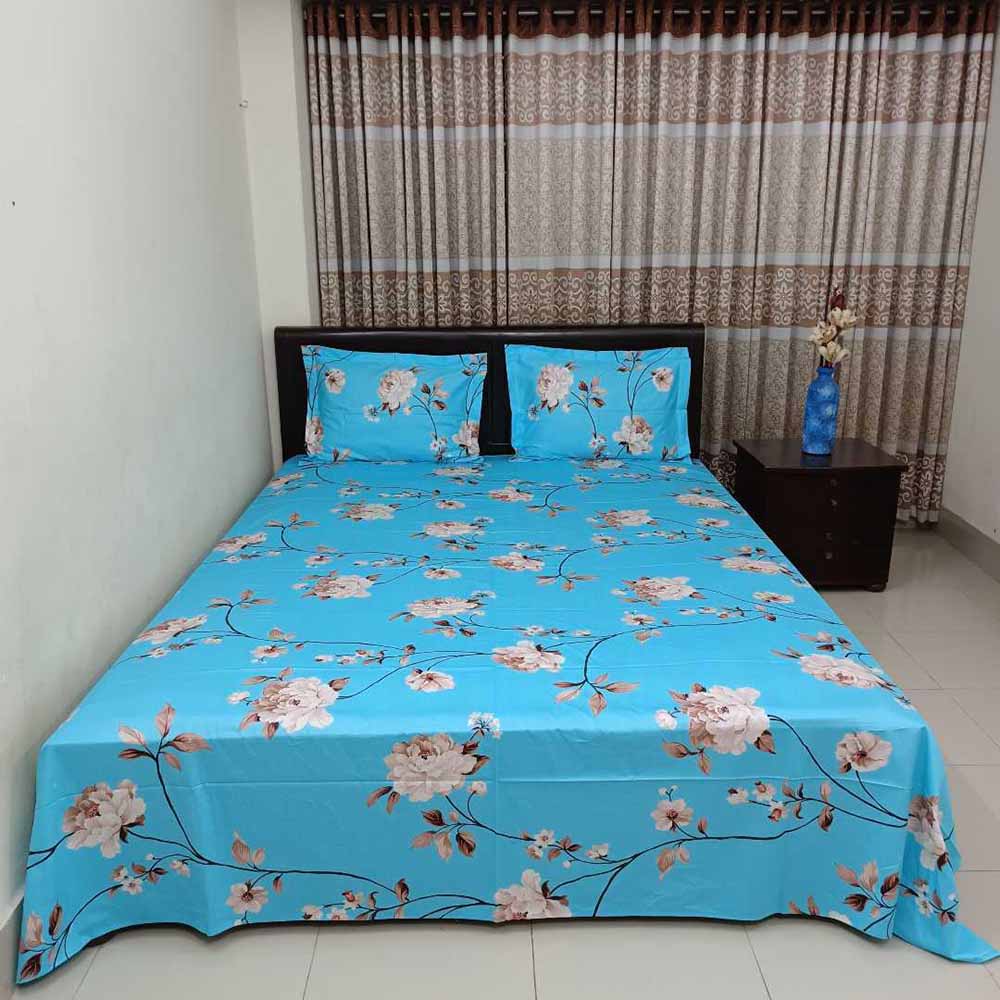 Premium Quality Twill Bed Sheet Set King Size PT-026
