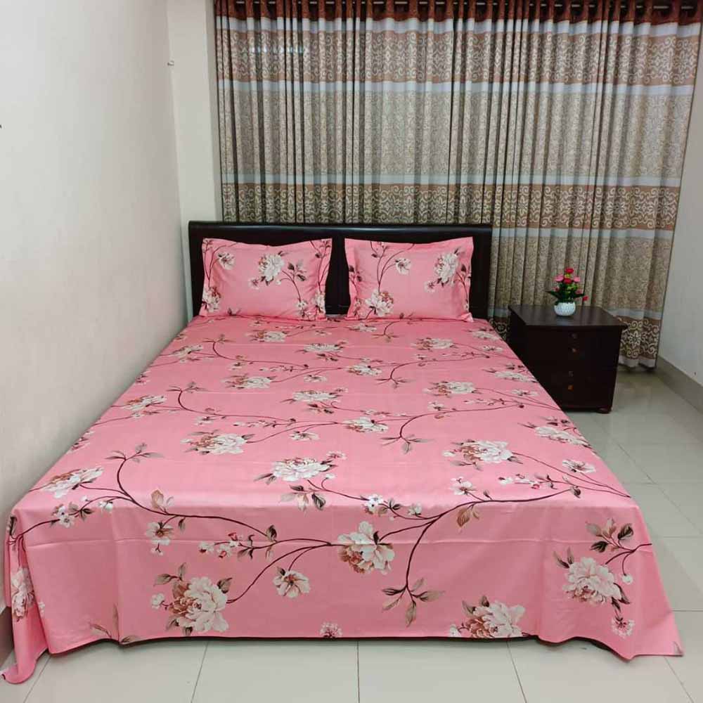 Premium Quality Twill Bed Sheet Set King Size PT-029