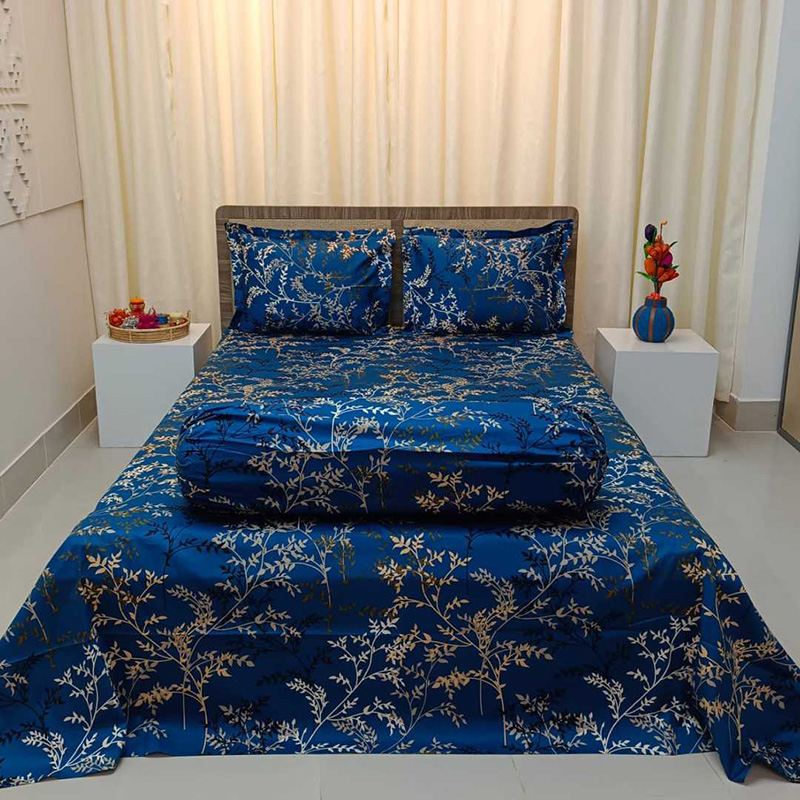 Super Exclusive Premium Quality Twill Bed Sheet Set King Size SE-001