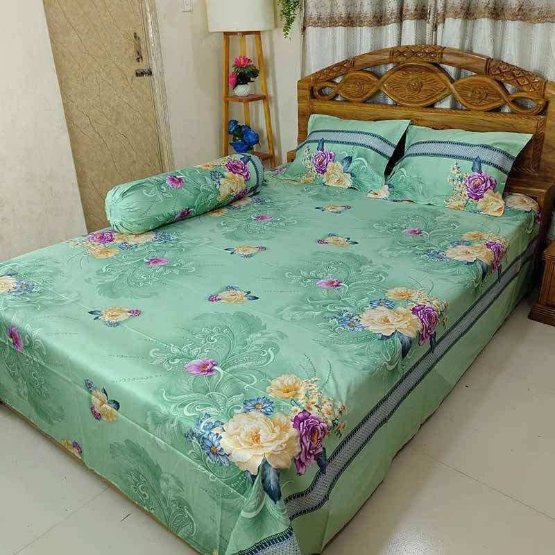 Super Exclusive Premium Quality Twill Bed Sheet Set King Size SE-020