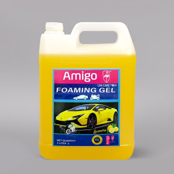 Amigo Foaming Gel 5 Liter [Lemon]– Deep Clean & Shine for Your Car
