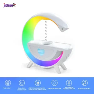 Anti-Gravity Water Drop Humidifier & Bluetooth Speaker with LED Atmosphere Light