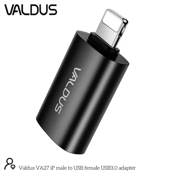 Valdus VA27 Lightning to Type A OTG Converter Valdus VA27 Lightning to Type A OTG Converter