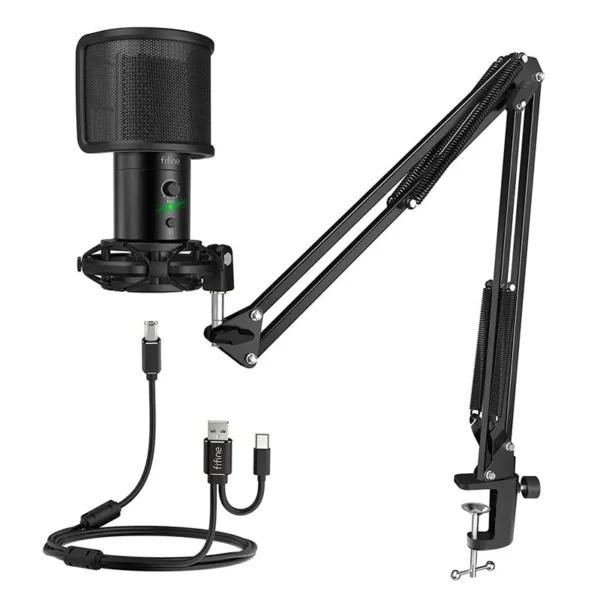 Fifine T683 USB Gaming Streaming Microphone for PC Mac Mobile Fifine T683 USB Gaming Streaming Microphone for PC Mac Mobile