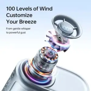 JISULIFE Neck Fan Life5