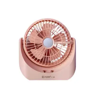 JYSUPER JY-1881 Portable USB Mini Fan with LED Light