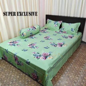 Super Exclusive Premium Quality Twill Bed Sheet Set King Size