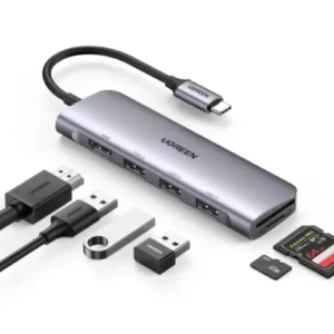 Ugreen CM511 6 in 1 USB Type C Multifunction Hub